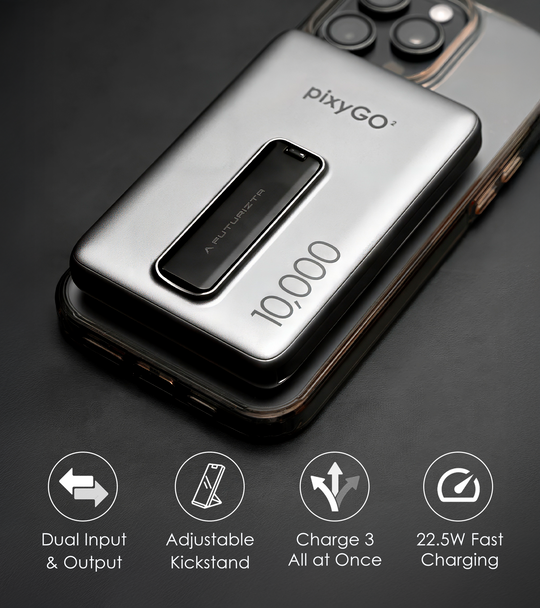 [3C] Pixy Go 2 Magsafe Wireless Power Bank With Cable