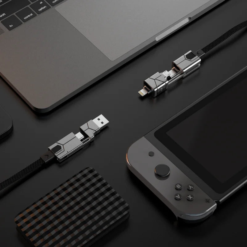 Zeus-X Go Ultra 6-in-1 Universal Cable - Mobile Phone Accessories